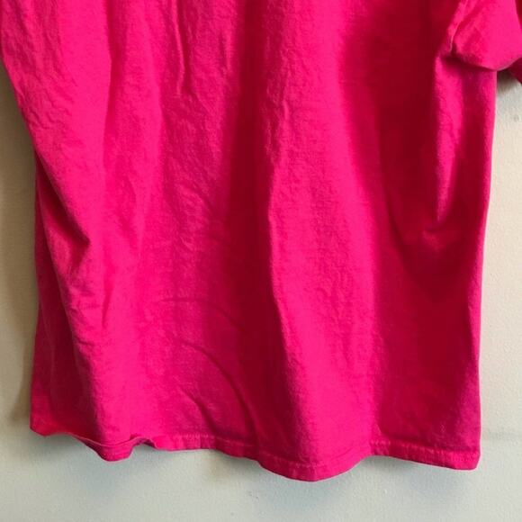 Gildan XL pink Mothman short sleeve t-shirt WV vintage casual folklore - Picture 7 of 7